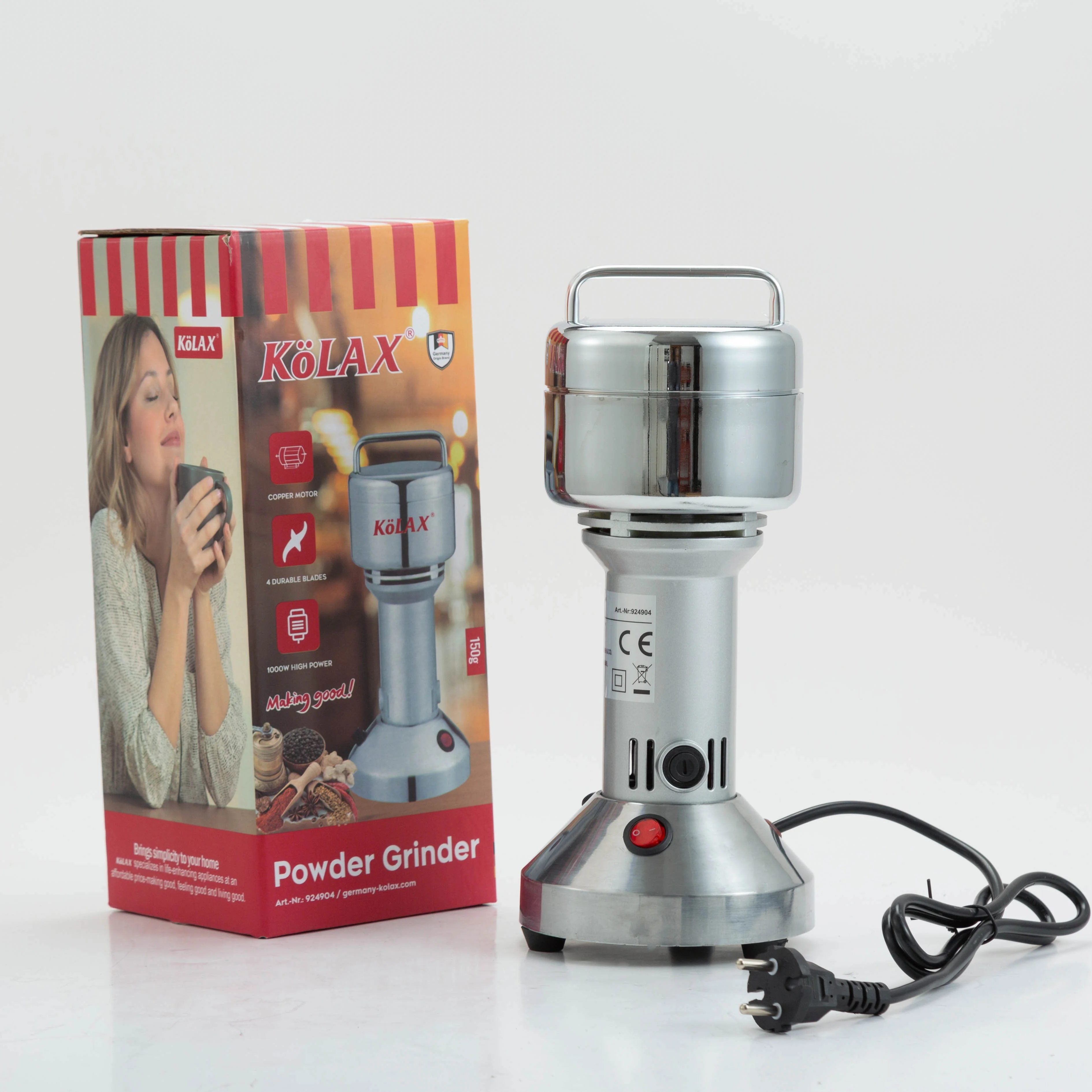 Мини-кофемолка KOLAX 1000 Вт