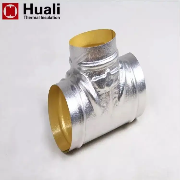 factory performed aluminum elbow insulation jacketing roll aluminum 2-half pressed elbow cover insulation