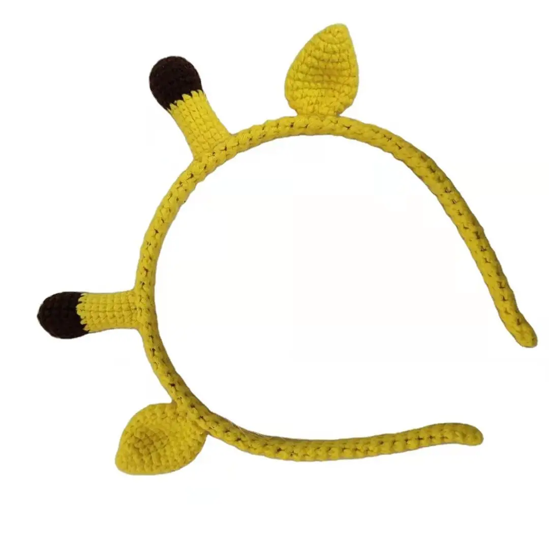 Customized Variety Of Options Cotton Thread Crochet Teen Girls Hair Band