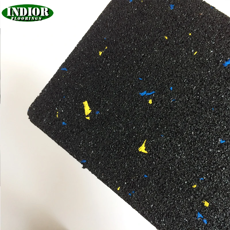 Резиновый настил для фитнеса rollsgym, блокирующий резиновый коврик