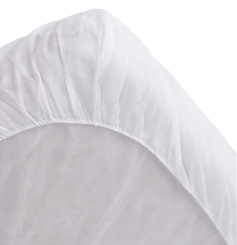 Hot sale disposable waterproof PP non woven mattress protector for hospital hotel spa holidays structures