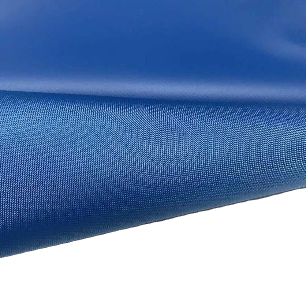 Reliable 600D FDY Oxford Solid Dyed Black PU Coating  Fabric with WR and Fire Retardant for Tent/Tarpaulin/Bag/Luggage
