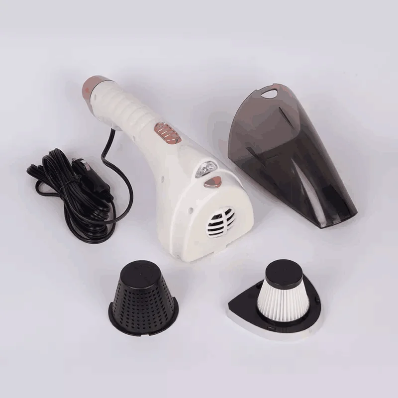 Car Use 12V 4700Pa Powerful Suction Portable Corded Auto Vacuum Cleaner Wired Air Pump Car Cleaning Tool