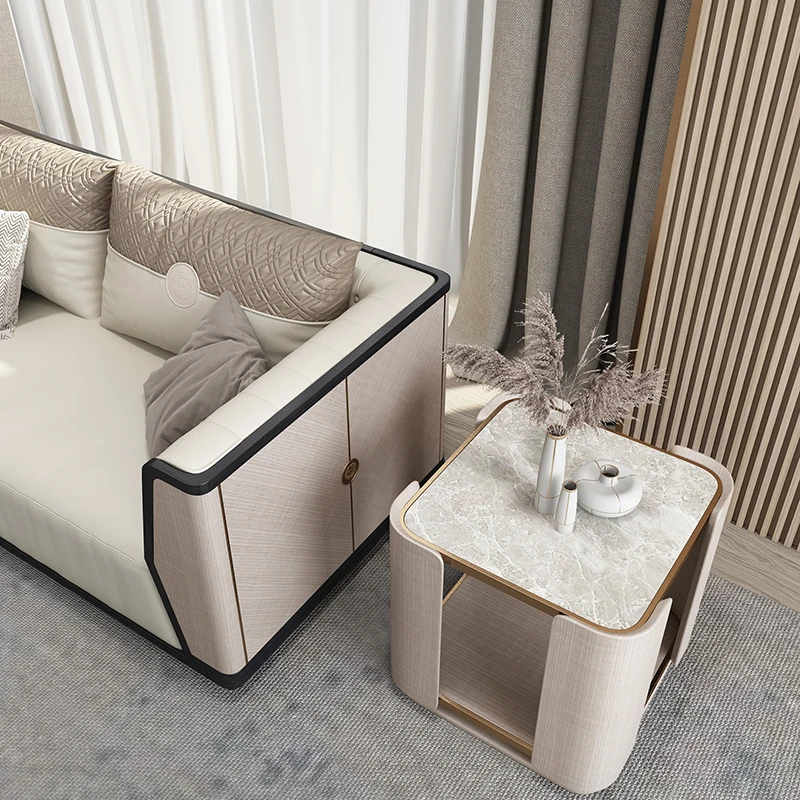 Modern Latest Home Solid Wood Sofa Furniture Set Chinese Style High Class Luxury Living Room Sofa Set