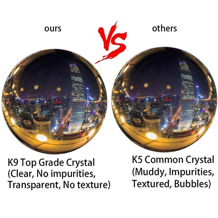  Декоративное отражение оптического стекла для фотосъемки K9 Clear 40 мм ремесла хрустальный
