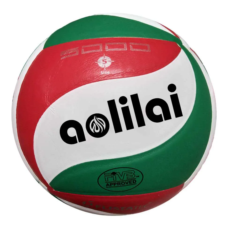  Оптовая продажа Волейбольный мяч AOLILAI из полиуретана ламинированный размер 5