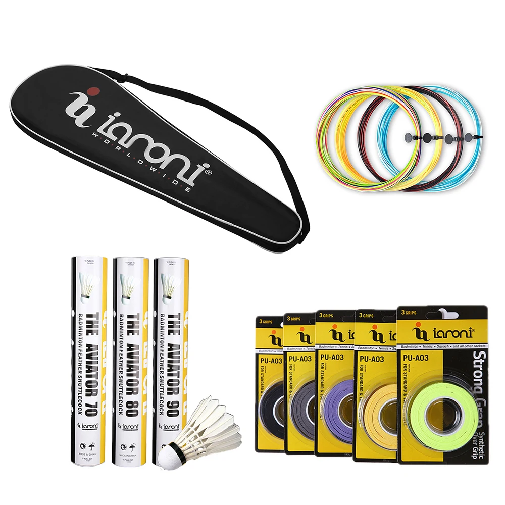 ianoni top brand batmenton raket tas badminton racket