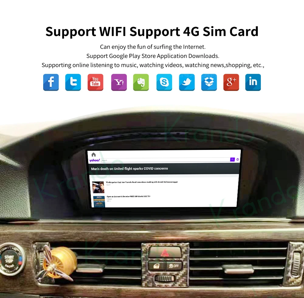 car radio audio for bmw e60 e90