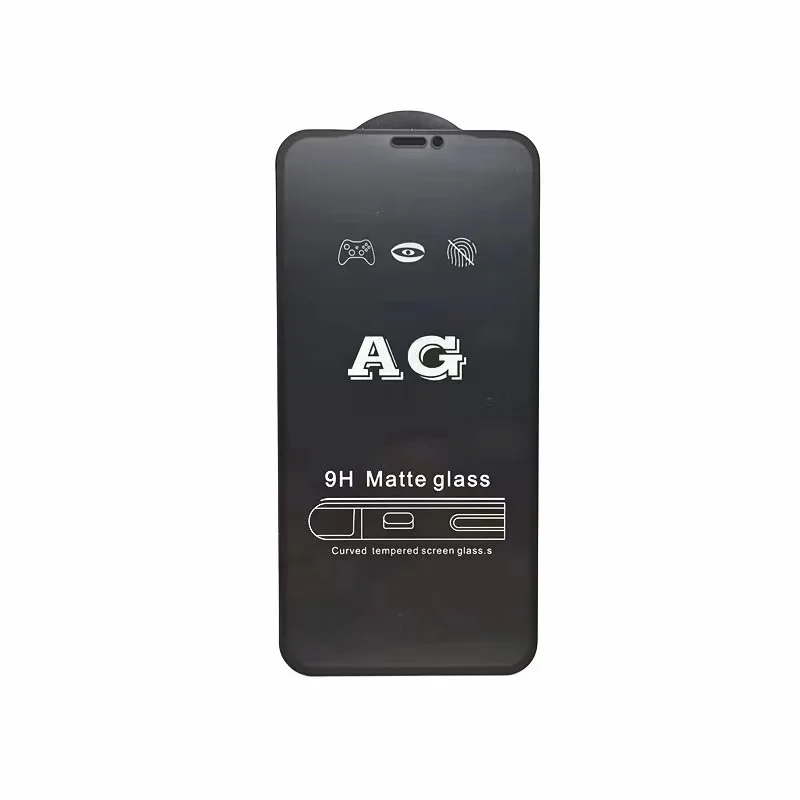 2022 latest good price AG Matte glass screen protector tempered glass for iphone 13/12/11/samsung/huawei/vivo/oppo