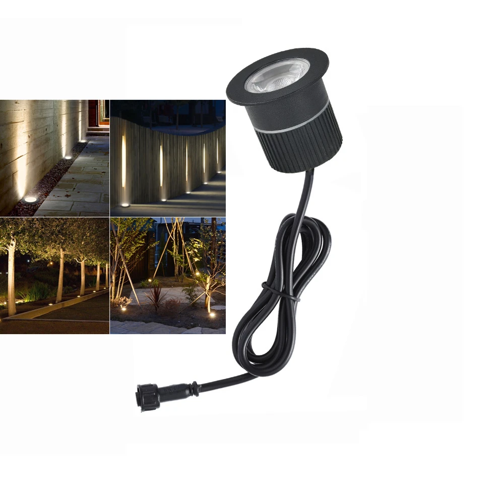 High bright hot selling Outdoor  12 Volt outdoor led lights recessed inground lamp for garden pathway driveway decoration