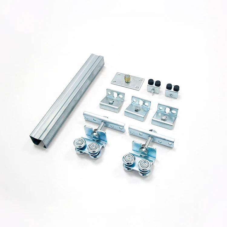 China Supplier Sliding Gate Wheel kits Sliding Gate Wheel With Bracket Sliding Track Guid Bracket