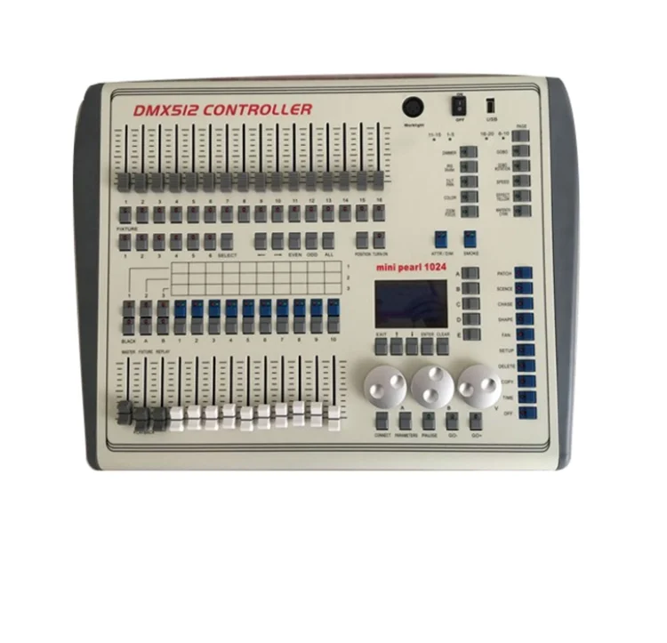 Профессиональная Dj консоль Dmx 512 контроллер Mini Pearl 1024 для сценического освещения