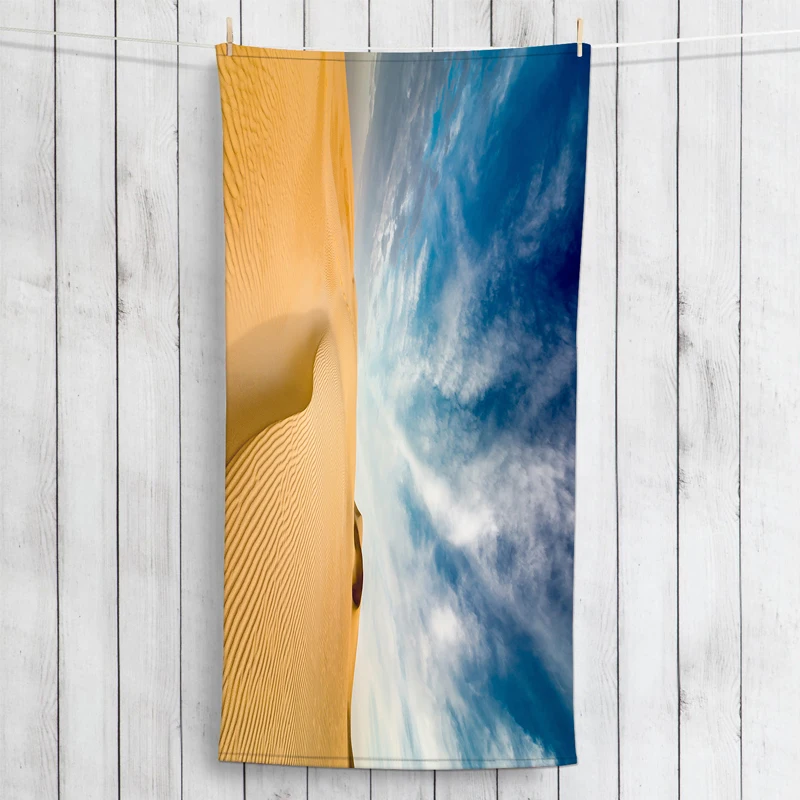 High Quality Sublimation Printing Beach Quick-Dry Towel Microfiber With