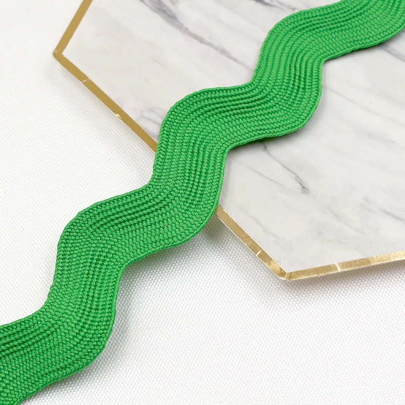 Wholesale 100% Polyester Jumbo Giant Ric Rac Trim Lace Gimp Zig Zag Ribbon