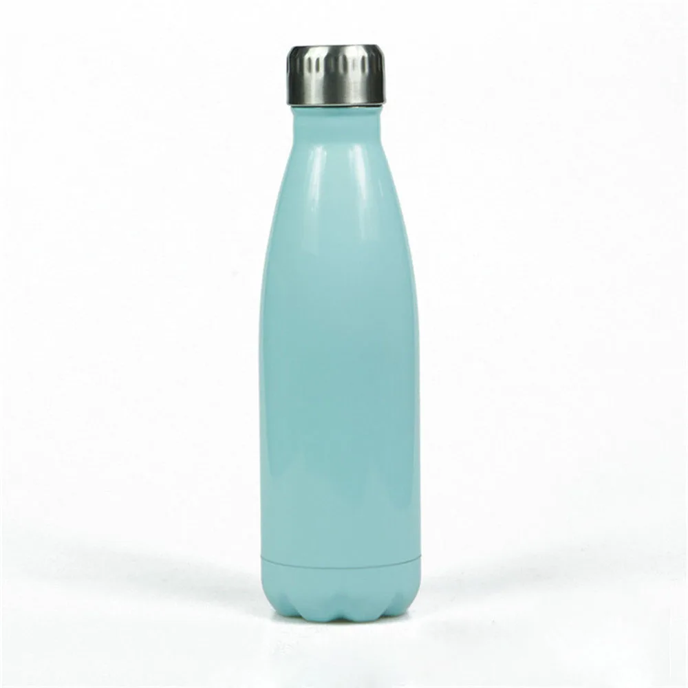 Factory Stocked 17oz 304 Stainless Steel Insulated Water Bottle 500ml Double Wall Cola Bottle