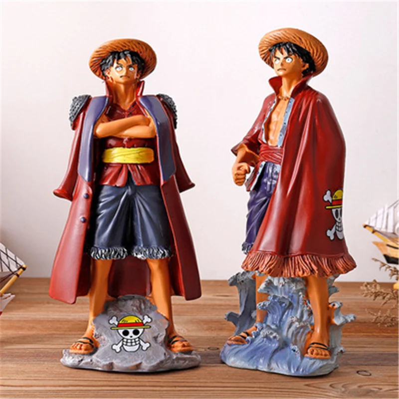 Wholesale Cartoon One Piece Figure Resin Japanese Anime Figurine One Piece Luffy Action Figure