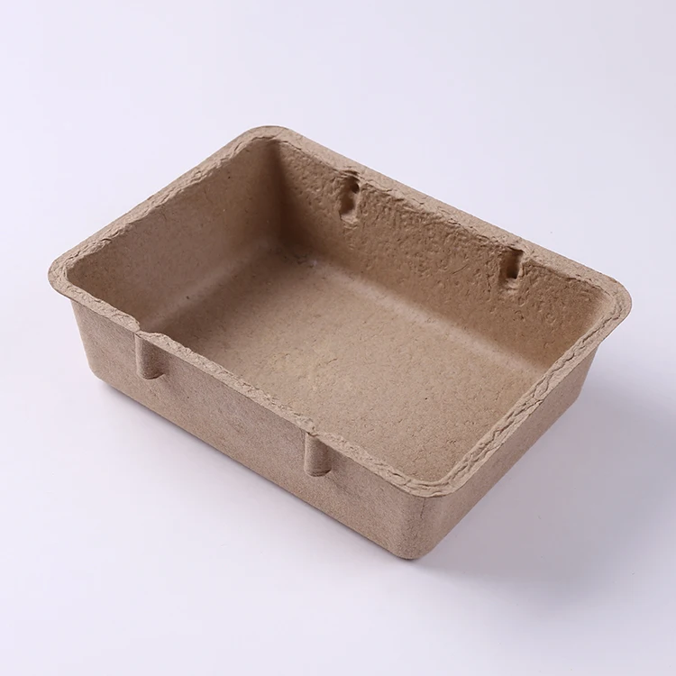 
Biodegradable microgreen plant flower paper tray 