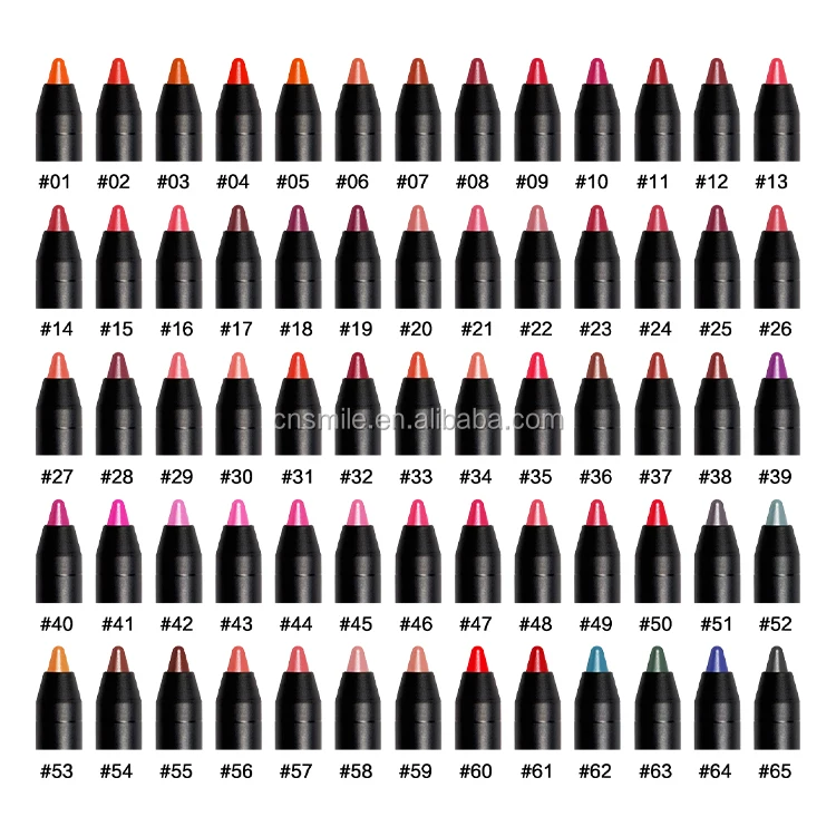  LP05 оптовая продажа OEM lipliner макияж Многоцветный индивидуальный фирменный карандаш для