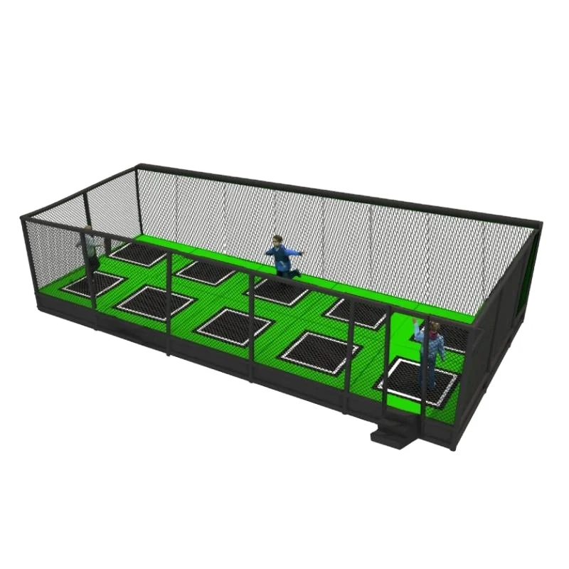 High Quality Commercial Funny Rectangle Child Small Games Bed Durable Gymnastic Trampoline for Kids
