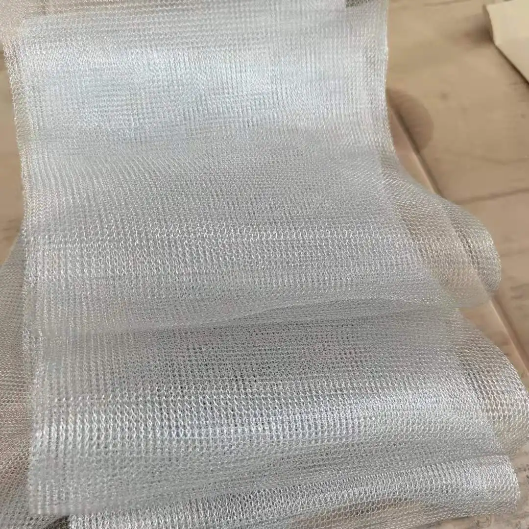 Wholesale Low price tinned copper mesh knitted copper wire mesh Braided tinned copper Knitted wire mesh