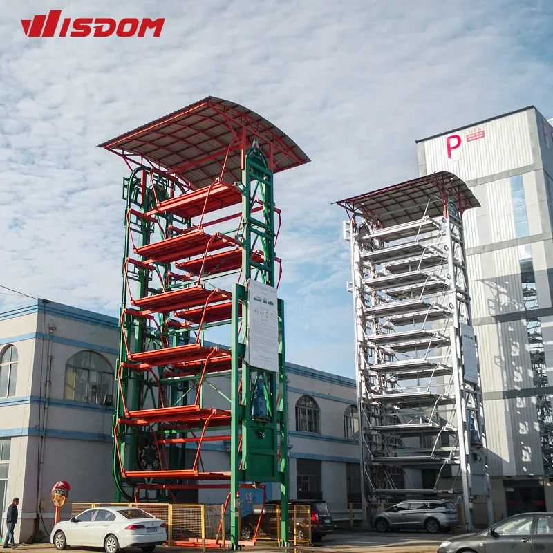 Auto Puzzle Stack System Smart Tower Car Parking Equipment for Sedan SUV from Experienced Supplier