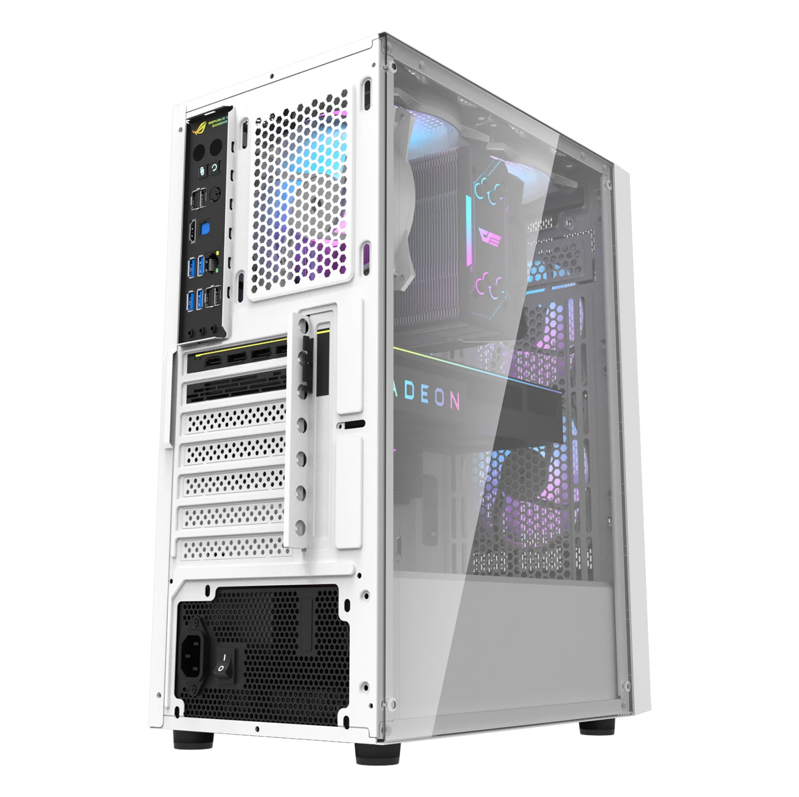 Darkflash A290 Computer Hardware and Accessories ATX PC Gaming Computer Case Business gaming computer case