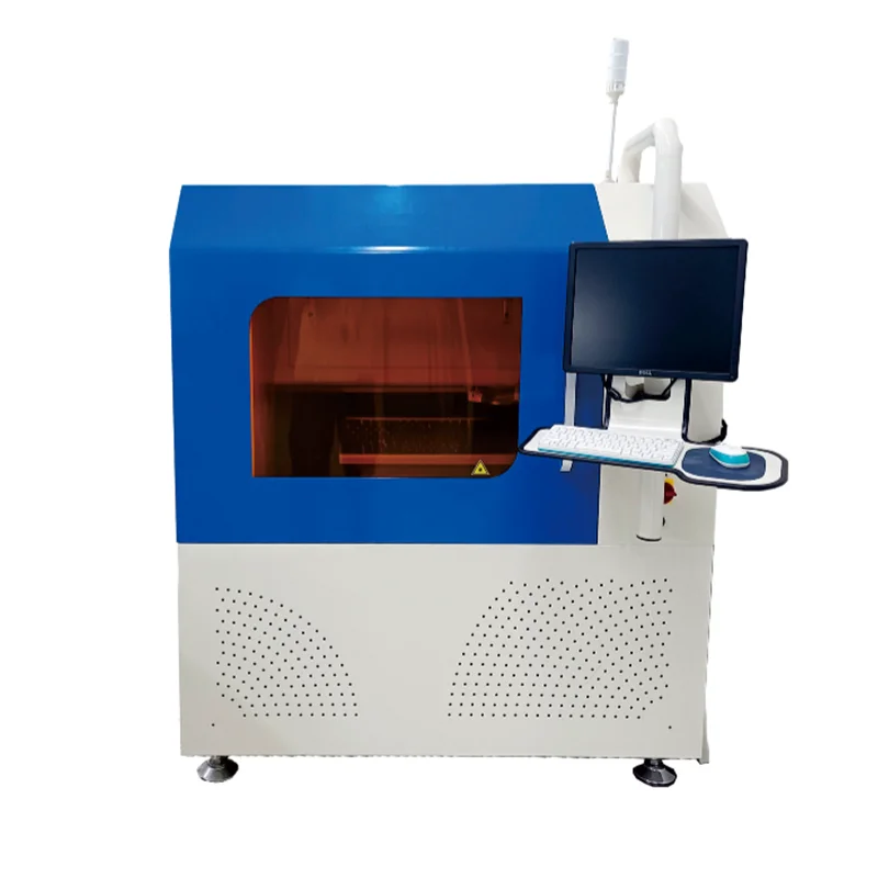Precision Online Automatic PCB Laser Cutting Machine for PCB Board FPC Glass Marking Cutting Wood Paper Stone MDF Materials