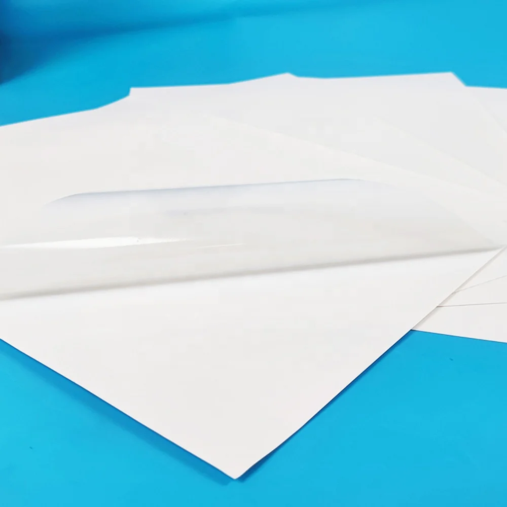 New Product Fy Clear Blank Sheets Transparent Sheet Inkjet A4 Printable Vinyl Sticker Paper Waterproof