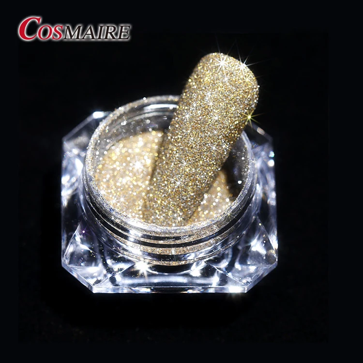 Cosmaire Reflective Glitter Effect Nail Prism Powder Diamond Crystals Flash Powder