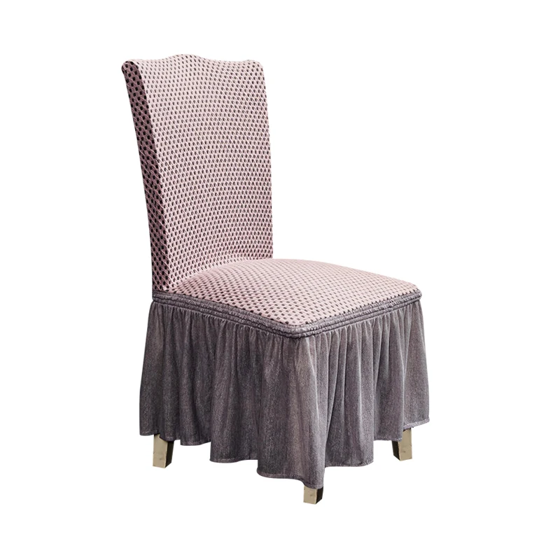 Простой чехол на обеденный стол и стул в европейском стиле, эластичный чехол на стул, универсальный чехол на скамейку для семейного отеля