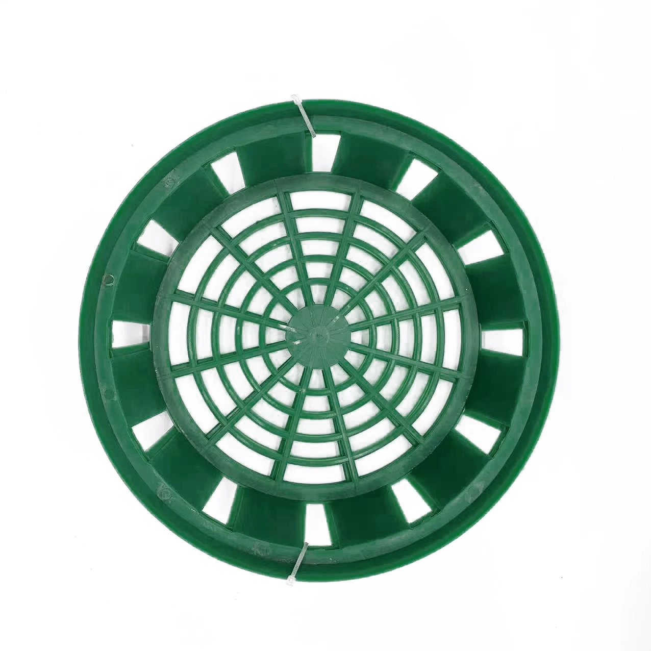 Yuchen New Plastic Garden Soil Sieve Riddle Green For Composy Soil Stone Mesh Gardening Tool