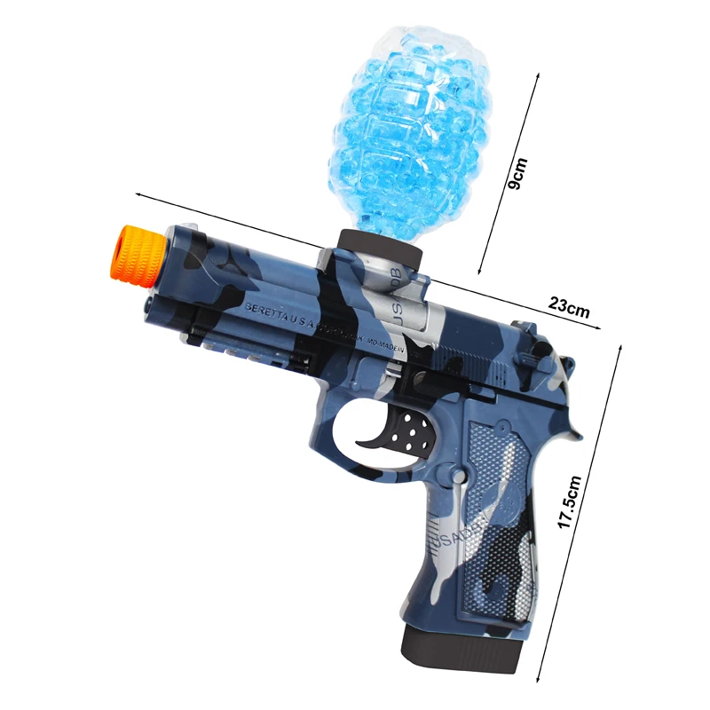 2024 New Full Auto Splatter Ball Blasters With 5000 Water Beads Ak Ejection Shooting Gun Toys Electric Gel Ball Blaster Gun