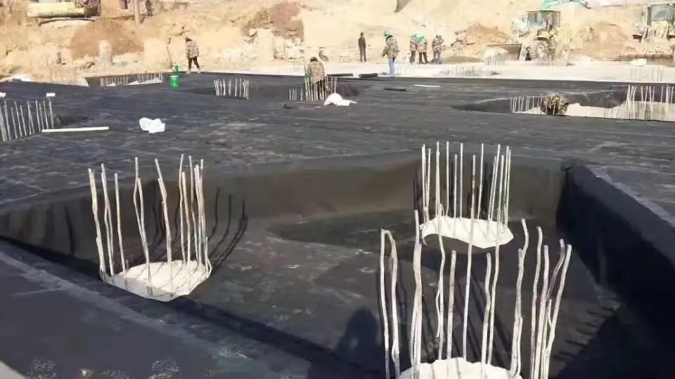 ECO-friendly EPDM Fabric Waterproof Rubber Membrane EPDM Waterproof Geomembrane Asphalt Pond Liner