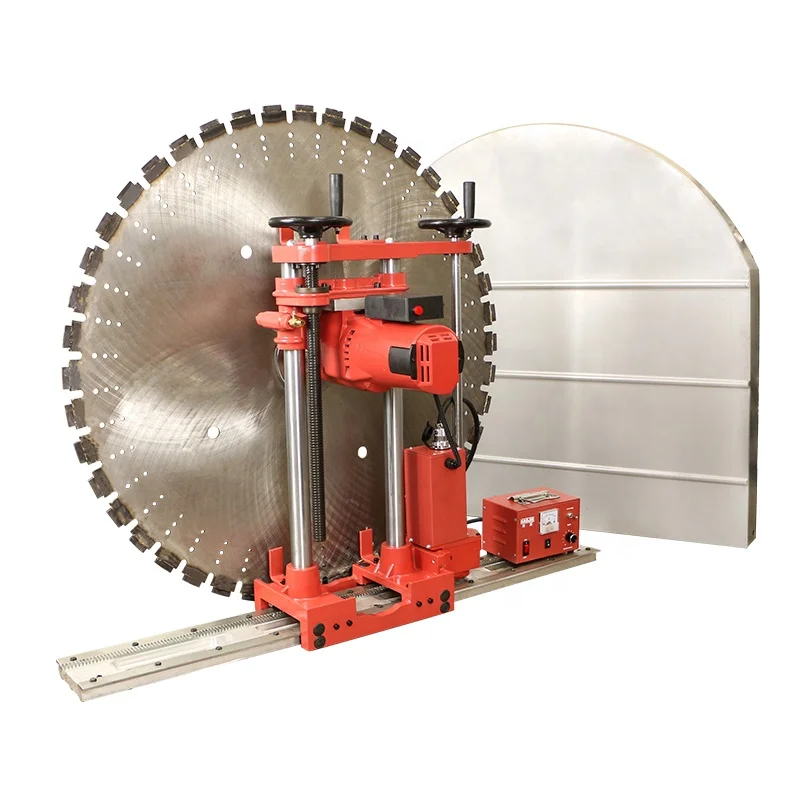 Chaser concrete cutting machine Semi automatic brick Wall Cutter Concrete Wall Saw Cutting Machine