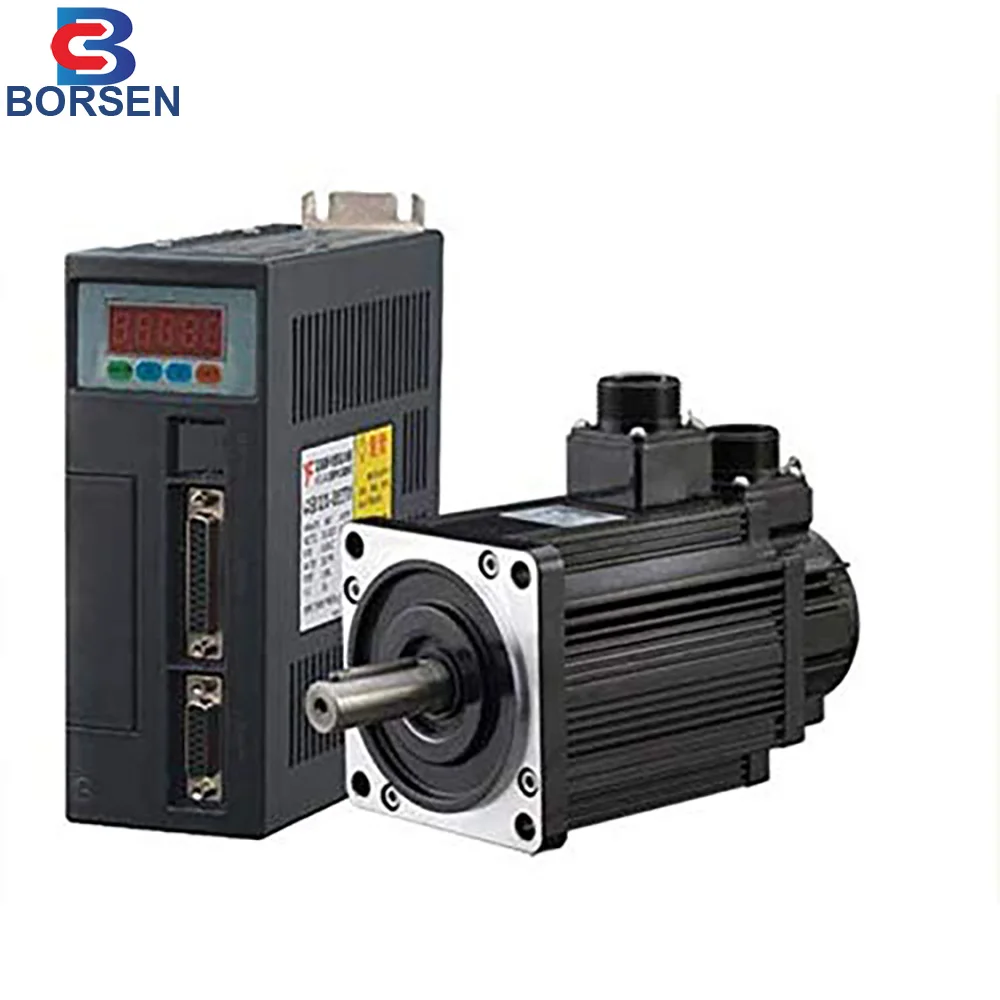 China AC servo motor drive 130ST-M10010 best price 1KW 1000rpm 220V industrial