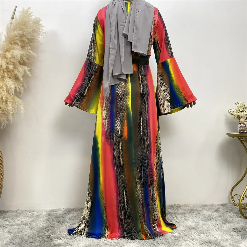 Wholesale New Arrival Remanda Muslim Women Clothing plus size women abaya Dubai Kaftan Casual dress