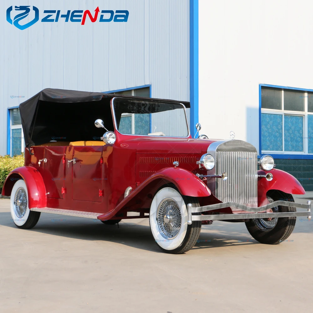 Factory direct sale classic fashion lithium battery golf cart/brand new discount mini classic car