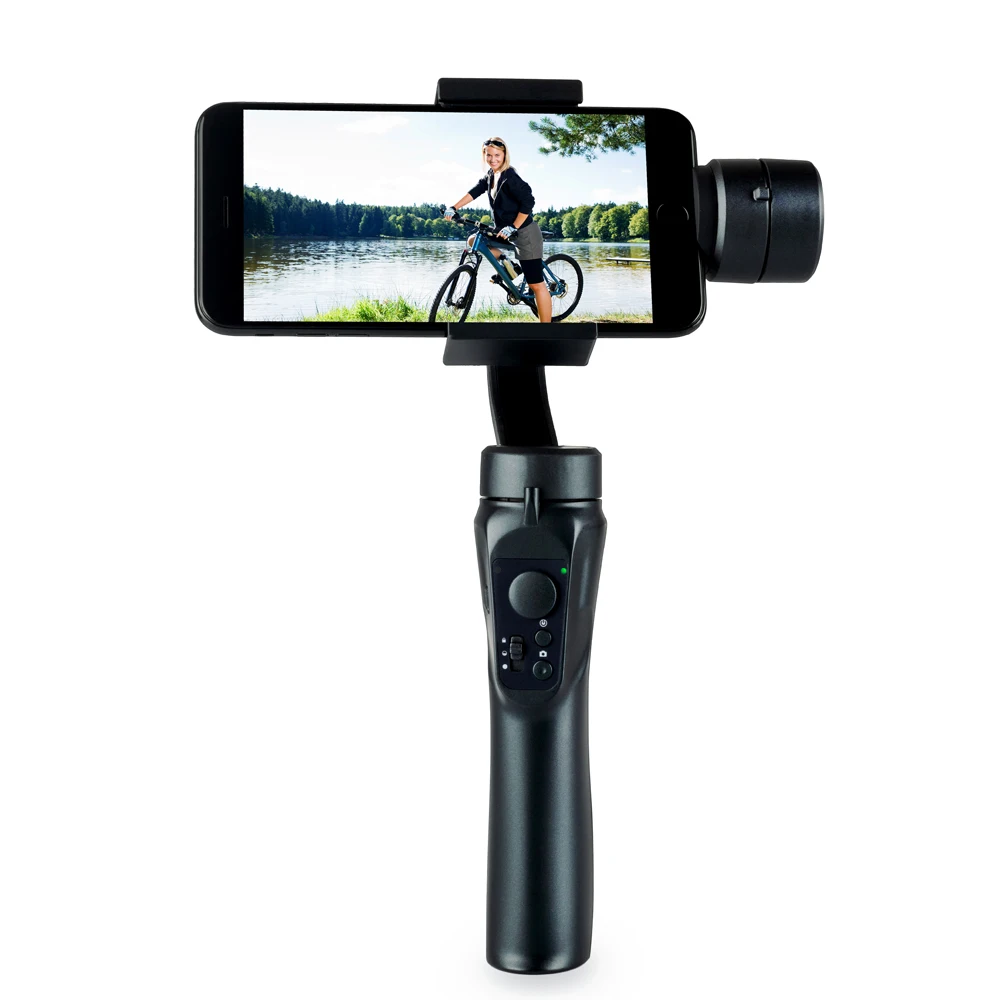 3 оси Складная селфи видео Gimbal карданный стабилизатор для смартфона iPhone