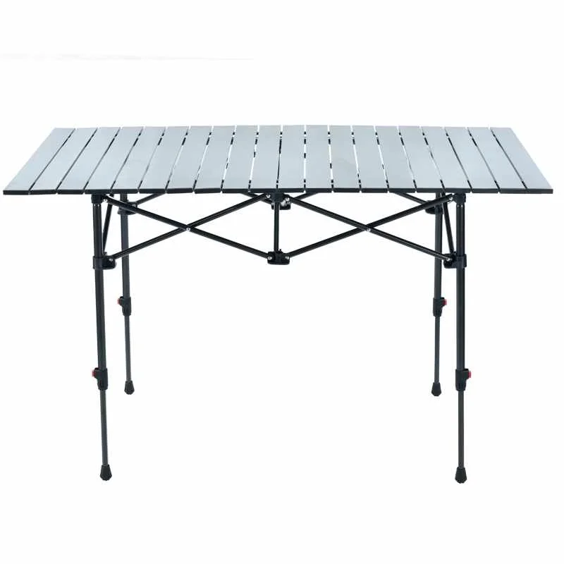 
wholesale adjustable cheap camping folding lift rectangular tables 