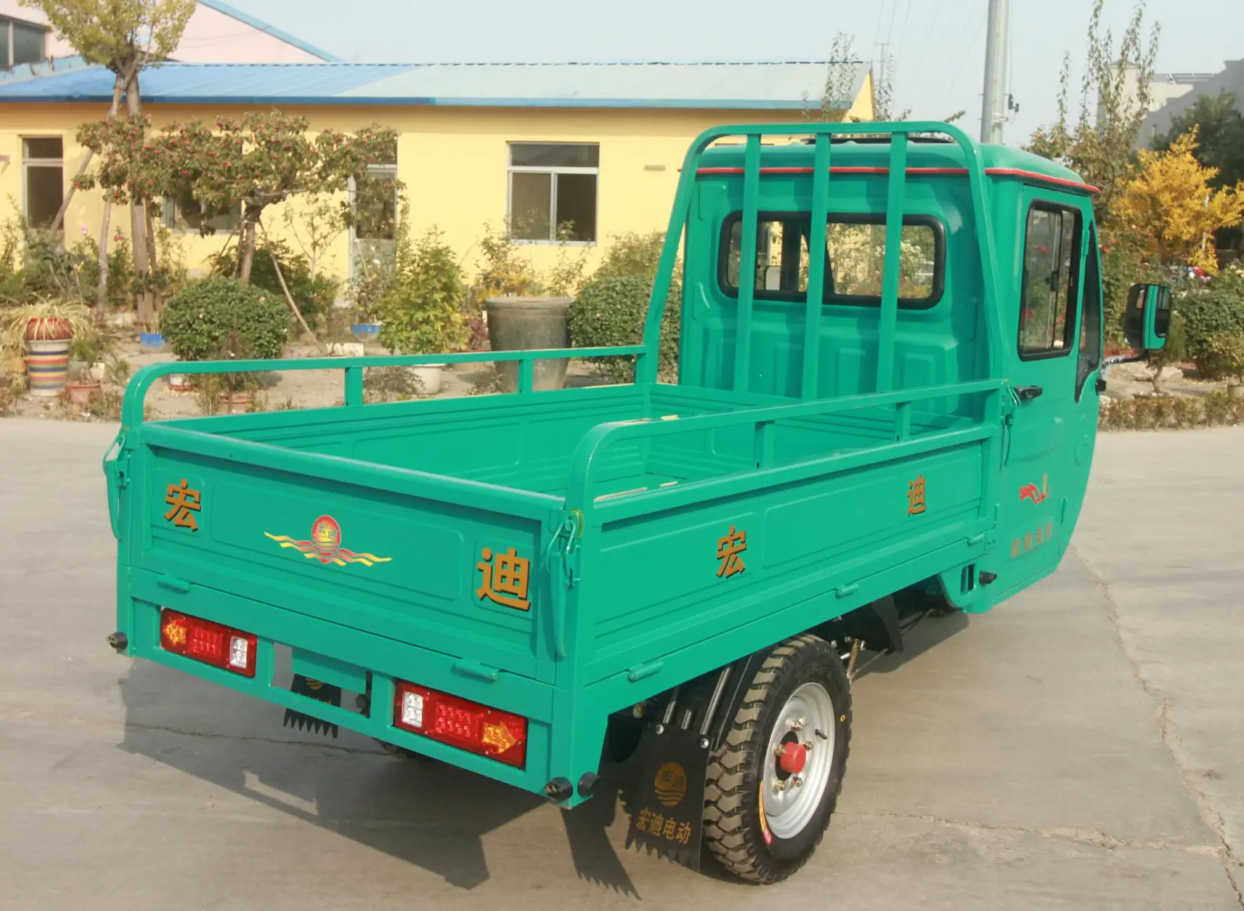 High Quality Motorized Cargo Heavy Load 1 TON Electric Tricycle Cheap Price Motorcycle