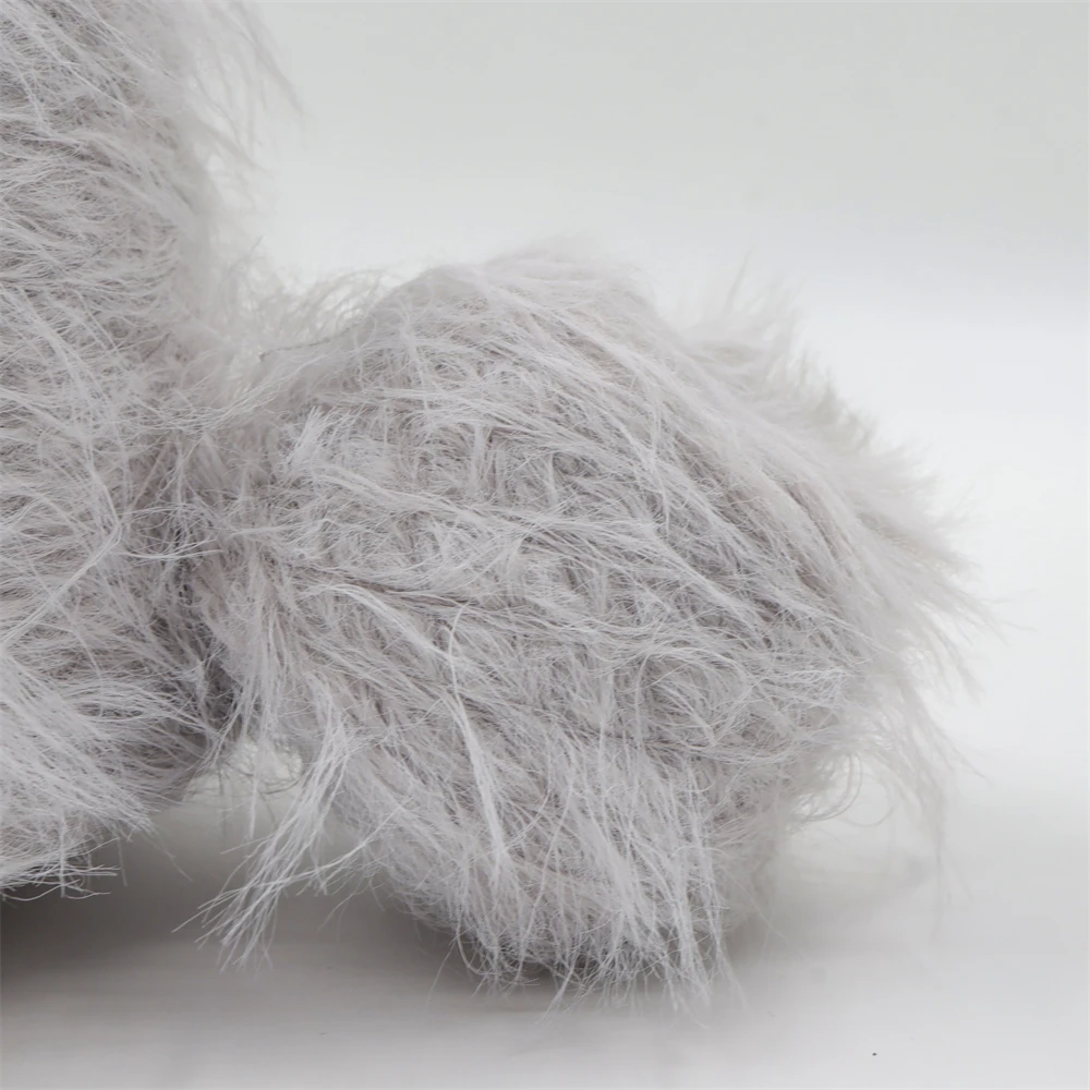 New Yarn 8cm Mink Hair 100% Nylon Knitting Yarn