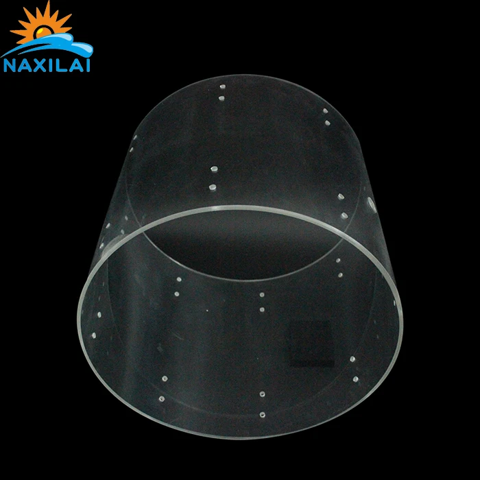 NAXILAI acrylic tube 200 mm high clear acrylic hard tube acrylic drum shell set