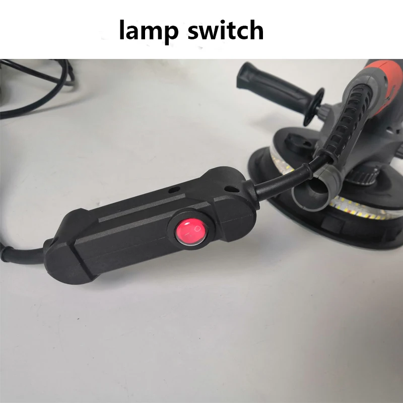 New Power Dustless electric hand tools electric drywall sander machine with LED