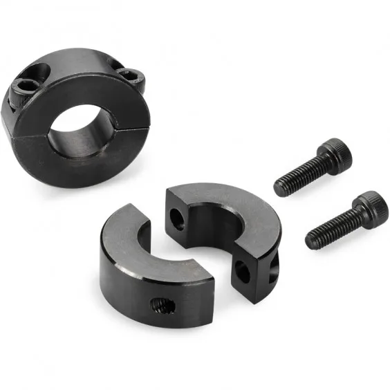 Custom double split shaft collars Aluminium Axle Collar 30mm 40mm for Karting