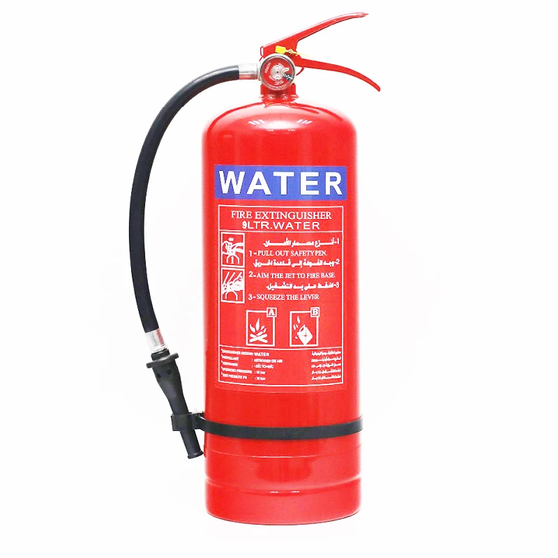 European Standard 3L 6L 9L Water Type Mist Backpack Water Fire Extinguisher extincteur, water-based fire extinguisher