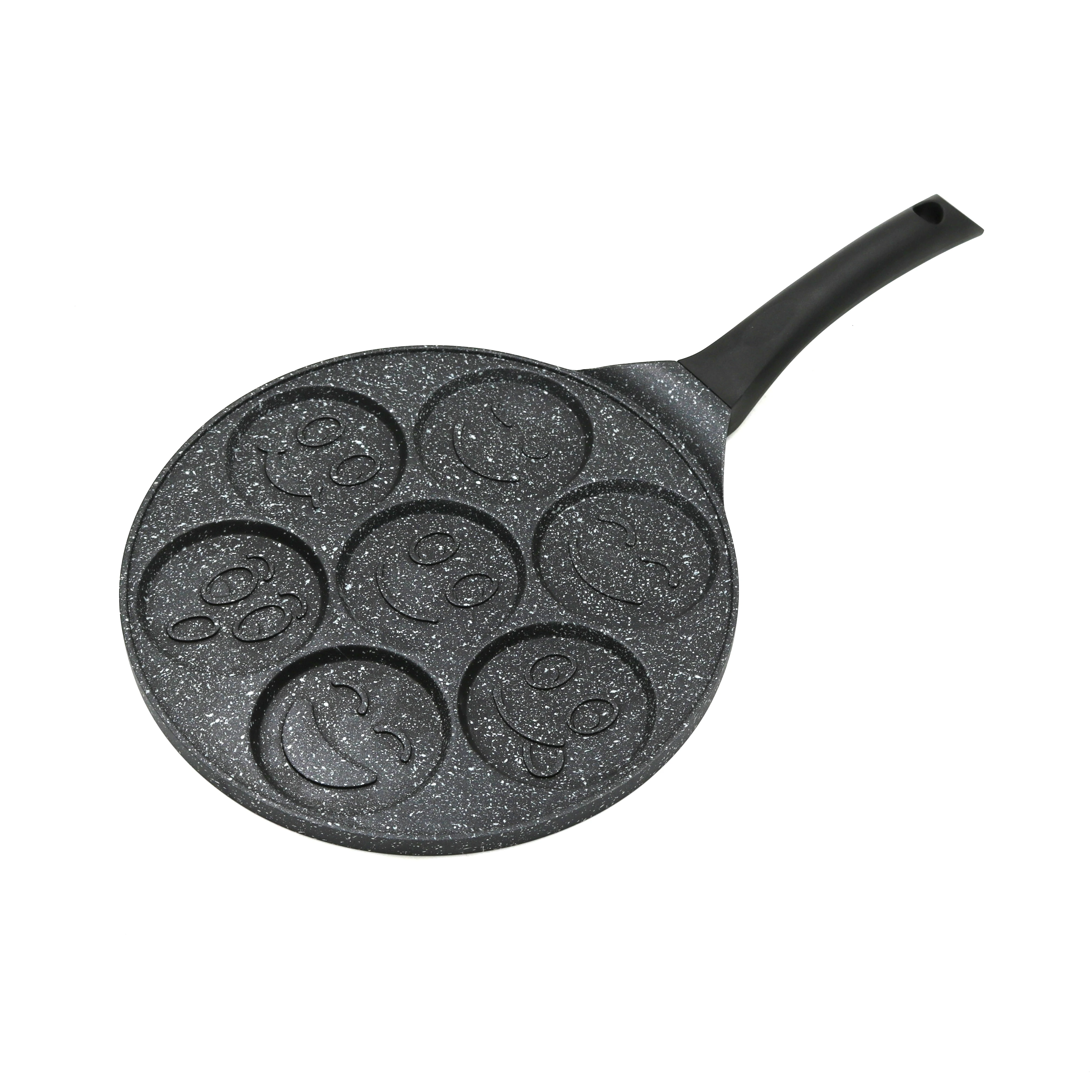 Superior Quality Fry Pan Aluminium Restaurant Egg Boiler Fry Pan Pancake Pan 7 Hole