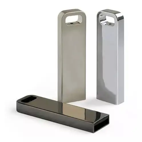 Wholesale Portable Original Metal Usb 4g 8g 32 64 128 Hollowout High Speed Waterproof Promotional Gift Memoria Flash Disk
