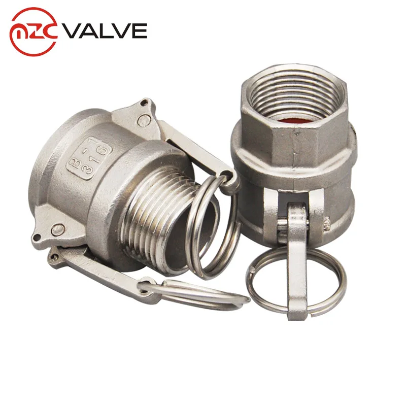 Stainless steel Camlock Coupling Quick Couplings Type B Hose Fitting