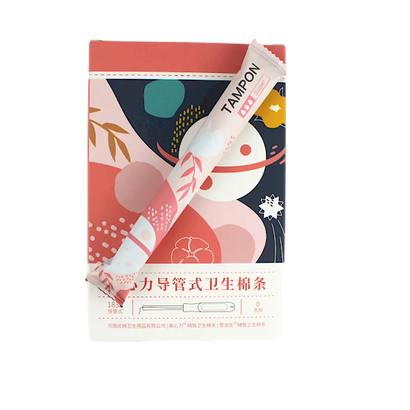 YOUMIAN manufacturer wholesale and customize vaginal organic tampon plastic applicator