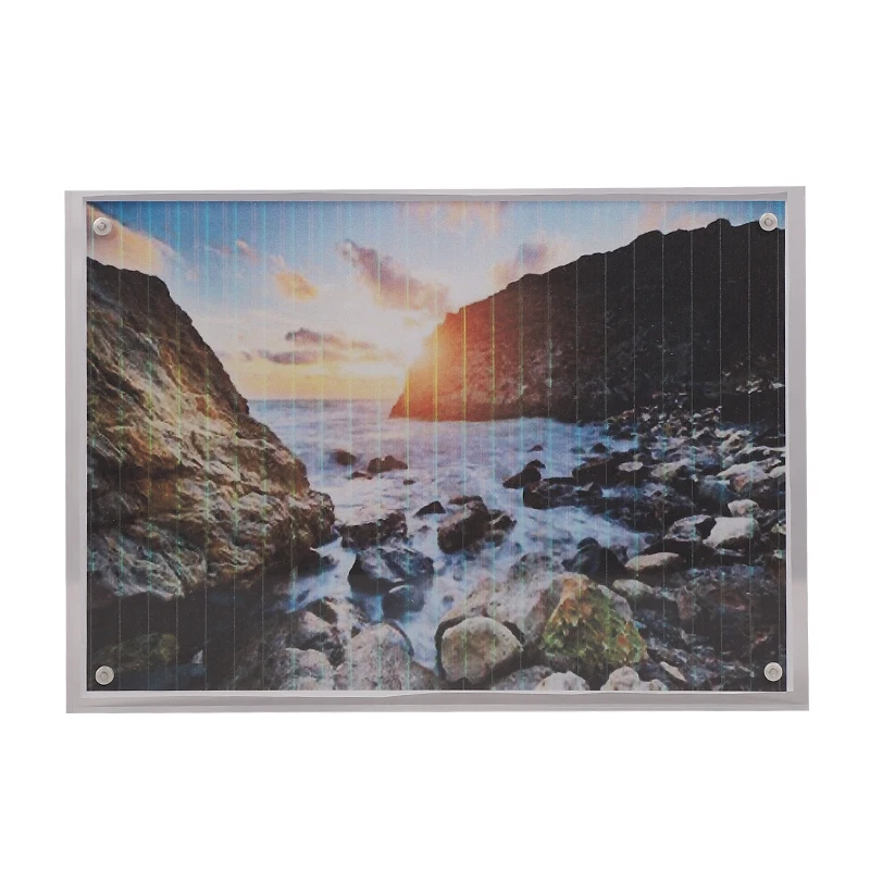 Acrylic Sheet For Photo Frame Accept Custom Clear Acrylic Magnetic Photo Frame Tabletop Display Decorative